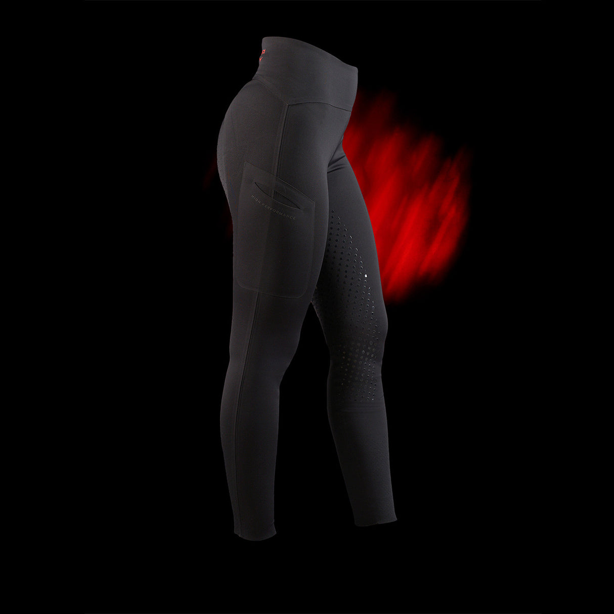 Equestro Ridertechnology women's high waisted full grip leggings