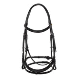 ANATOMIC LEATHER BRIDLE BLACK FITTING