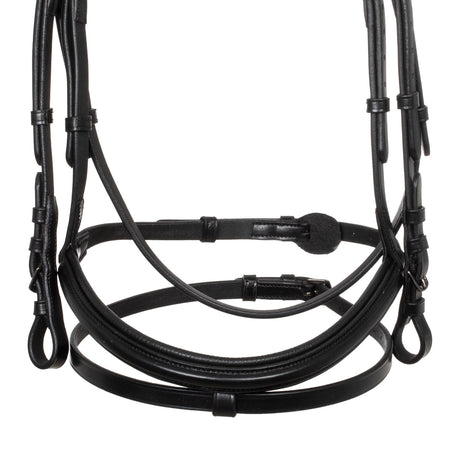 ANATOMIC LEATHER BRIDLE BLACK FITTING