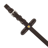 Leather Reins with Webbing Strap