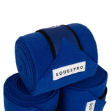 Fleece bandages with hook-and-loop fastening