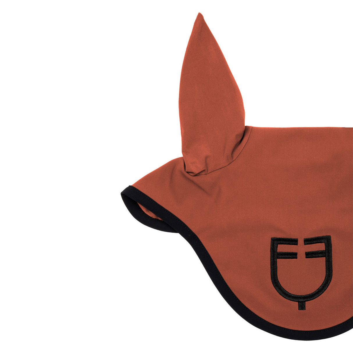 Equestro Black Line Edition Fly Veil In Stretch Material