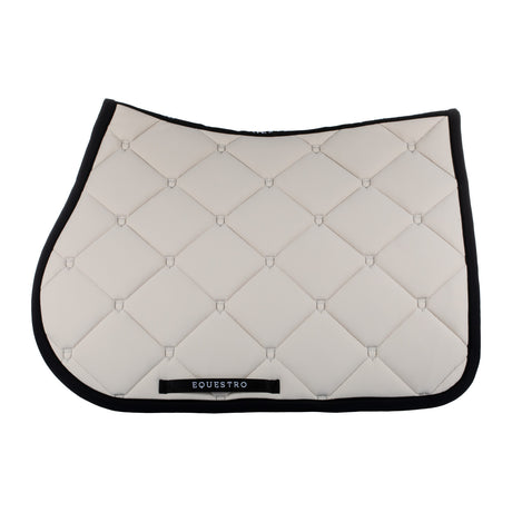 Jumping saddle pad in technical fabric