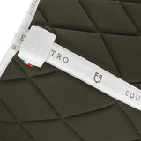 Jumping saddle pad technical fabric with logo