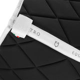 Jumping saddle pad breathable technical fabric