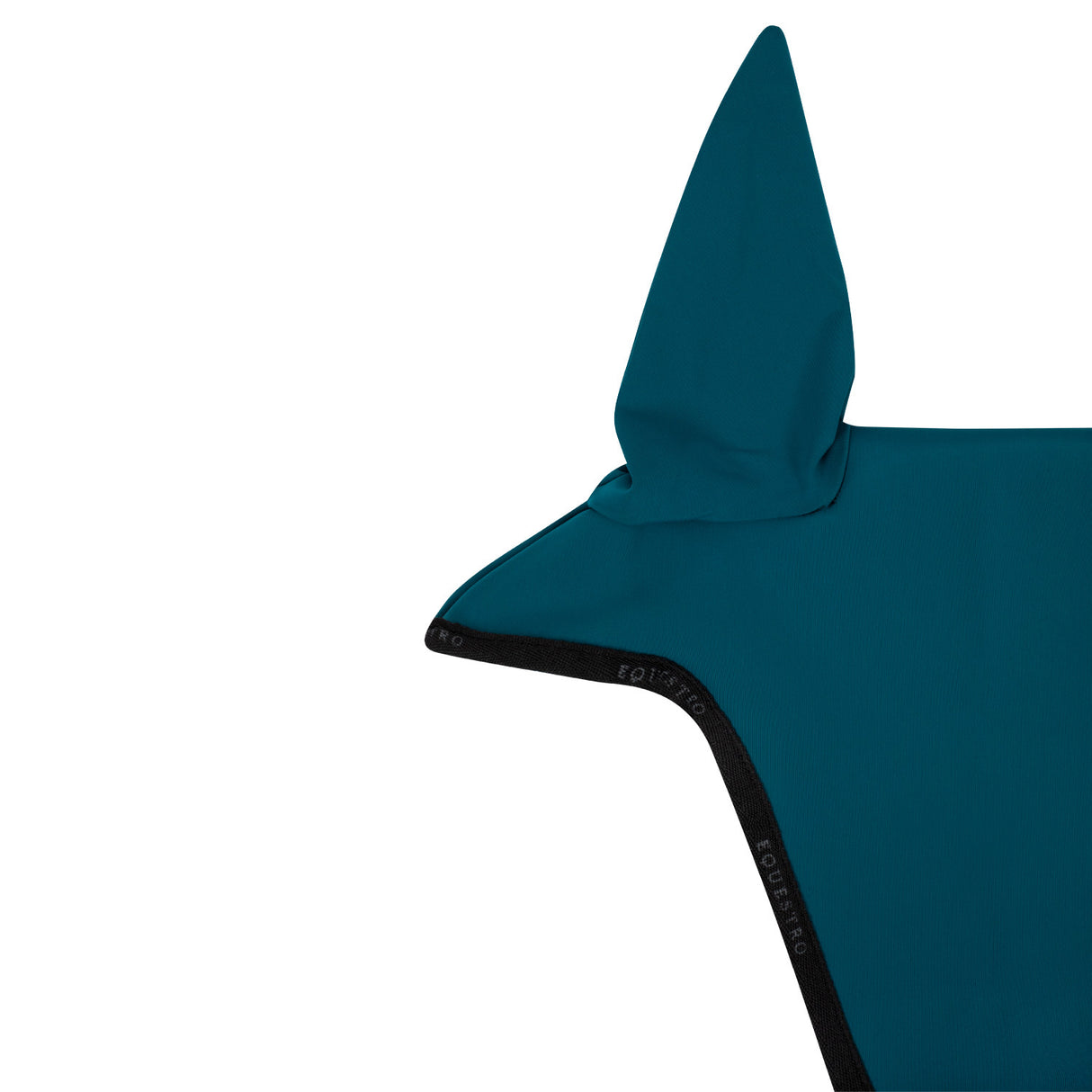 Fly veil in technical fabric with noseband attachment