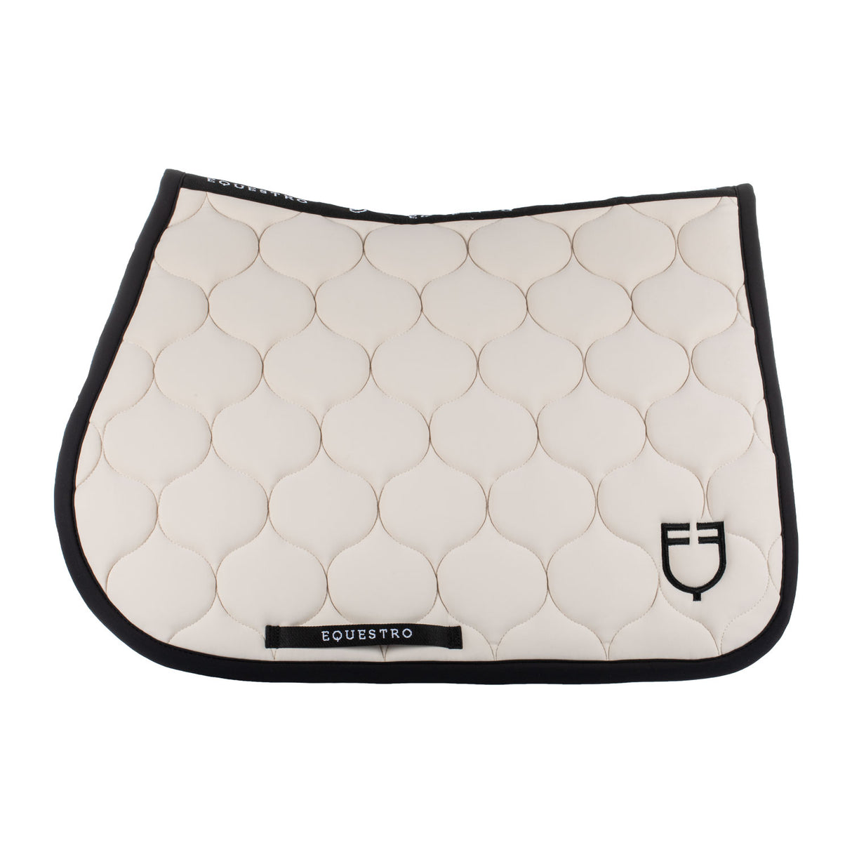 Equestro Jumping Saddle Pad With Onion Quilting