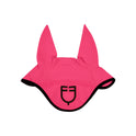 Perforated fabric fly veil with logo