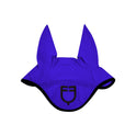 Perforated fabric fly veil with logo