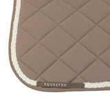 Braided cord dressage saddle pad