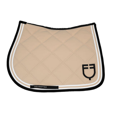 Double Stripes jumping saddle pad in technical fabric