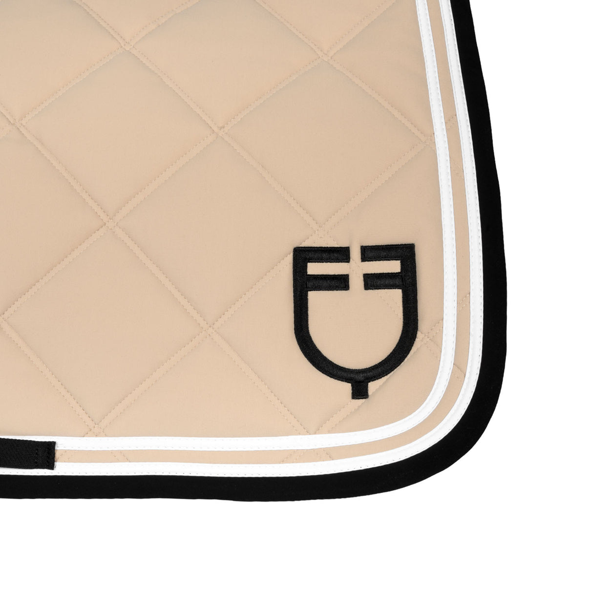 Double Stripes jumping saddle pad in technical fabric