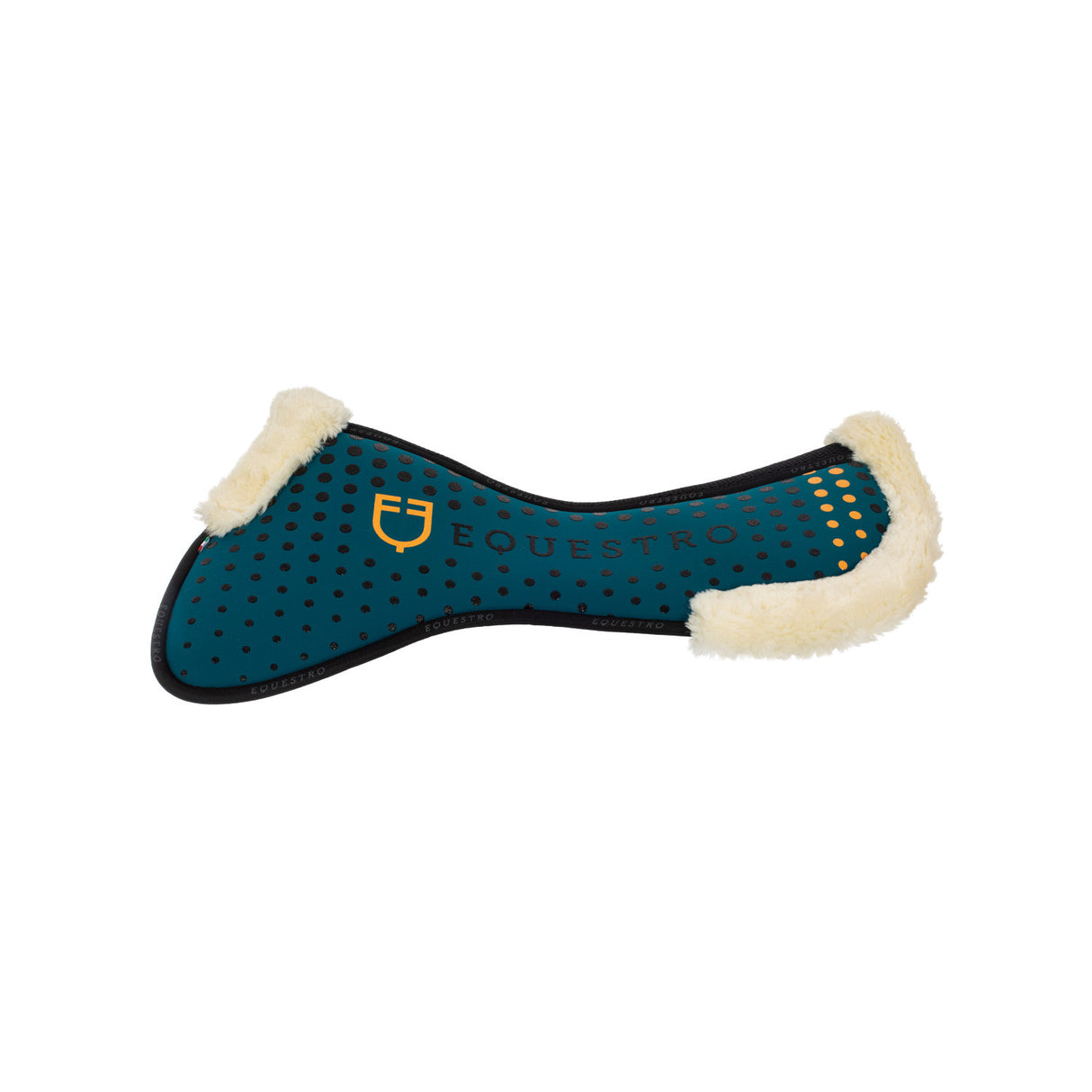 Ecowool memory foam pad with silicone grip and logo
