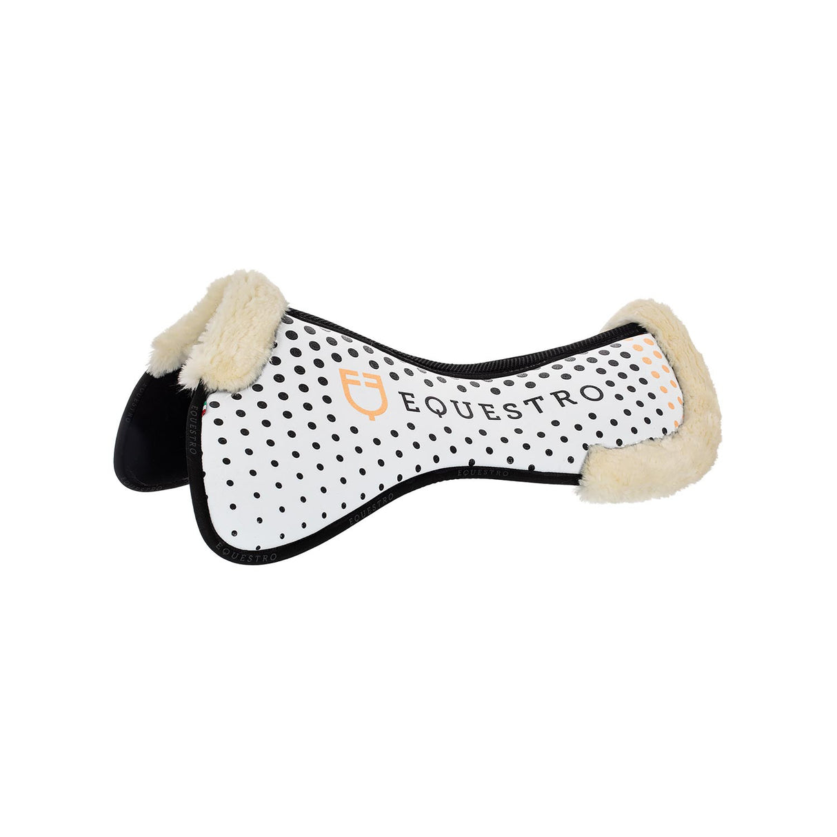 Ecowool memory foam pad with silicone grip and logo