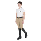 Equestro Kids' Unisex Slim Fit Breeches