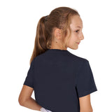 Equestro Girls' Crazy Horse Cotton T-Shirt