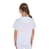 Equestro Girls' Horse Club Cotton T-Shirt #colour_white