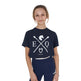 Equestro Girls' Eq Cotton T-Shirt #colour_blue