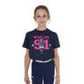 Equestro Girls' Wild Life Cotton T-Shirt With Print