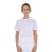 Equestro Girls' Basic Cotton T-Shirt With Tone On Tone Logo #colour_white