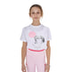 Equestro Girls' Head In The Clouds Cotton T-Shirt #colour_white