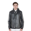 Equestro Men's Transparent Technical Raincoat #colour_grey