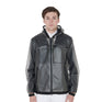 Equestro Men's Transparent Technical Raincoat #colour_grey