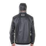 Equestro Men's Transparent Technical Raincoat #colour_grey