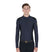Men's slim fit long-sleeved training polo shirt