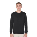 Men's cotton sweatshirt with logo