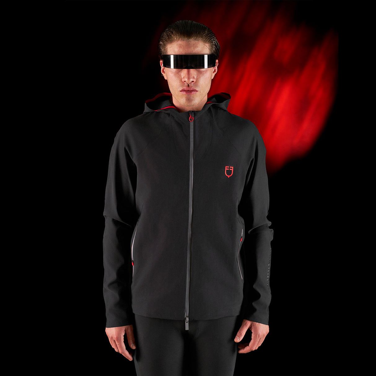 Equestro Equestro Ridertechnology Men's Technical Hooded Sweatshirt