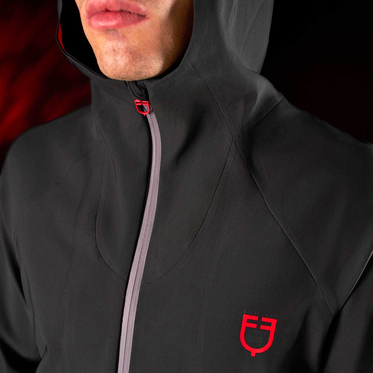 Equestro Equestro Ridertechnology Men's Technical Hooded Sweatshirt