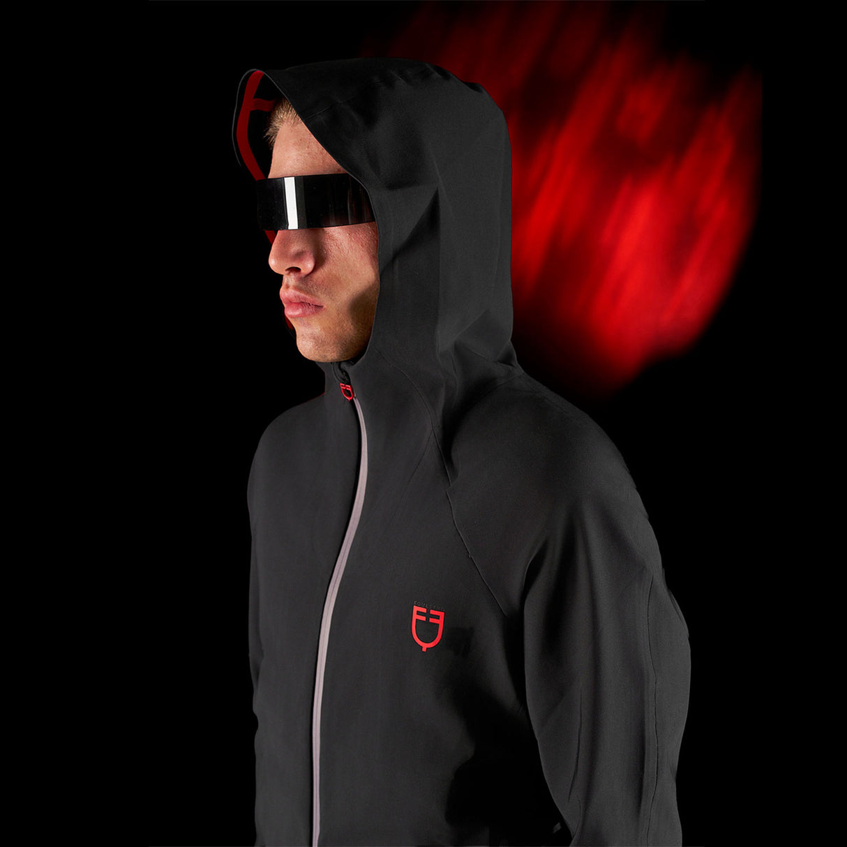 Equestro Equestro Ridertechnology Men's Technical Hooded Sweatshirt