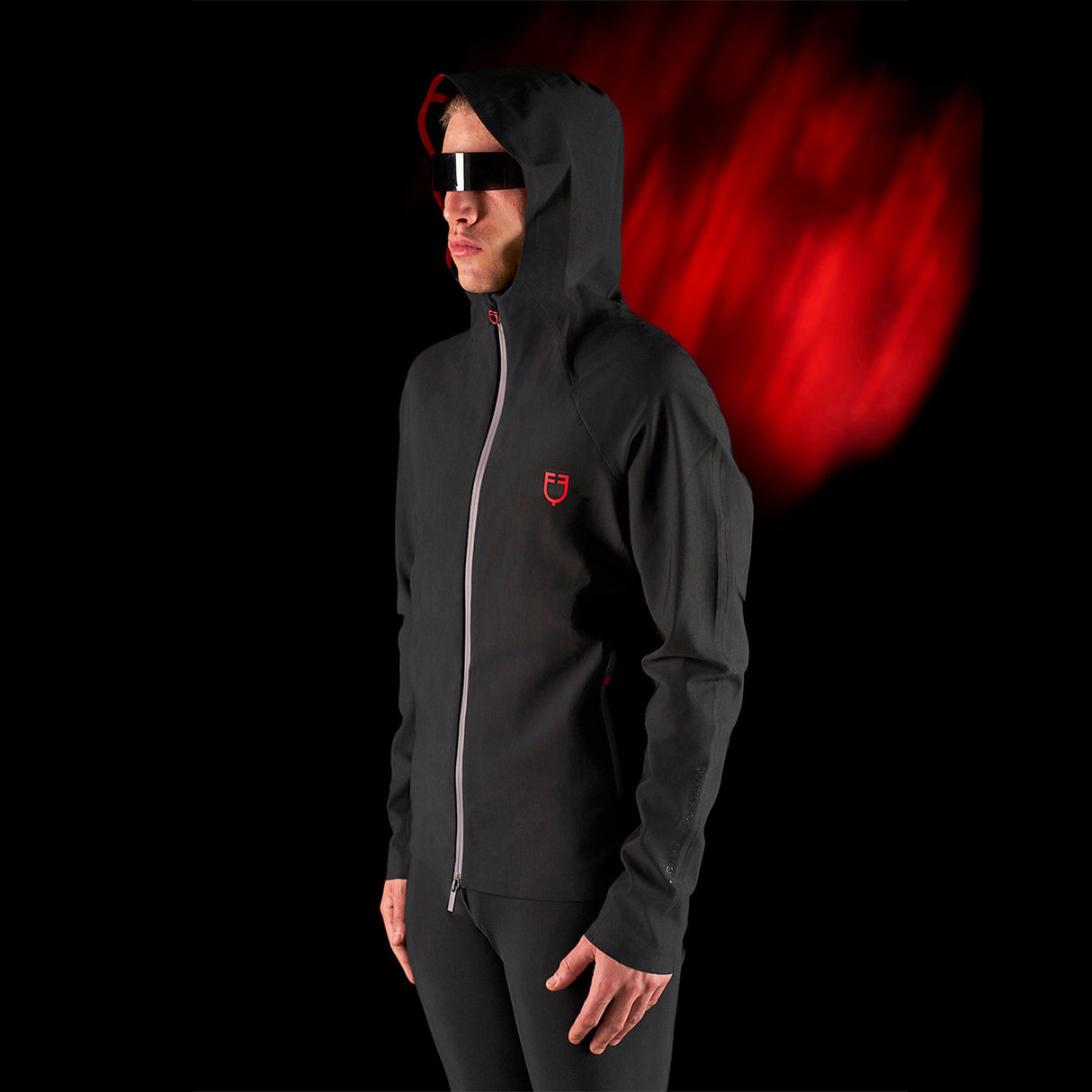 Equestro Equestro Ridertechnology Men's Technical Hooded Sweatshirt