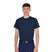 Men's basic T-shirt with chest lettering