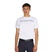 Men's basic T-shirt with chest lettering