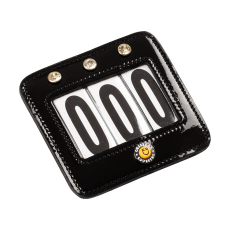 Equestro Competition Number Holder With Crystals