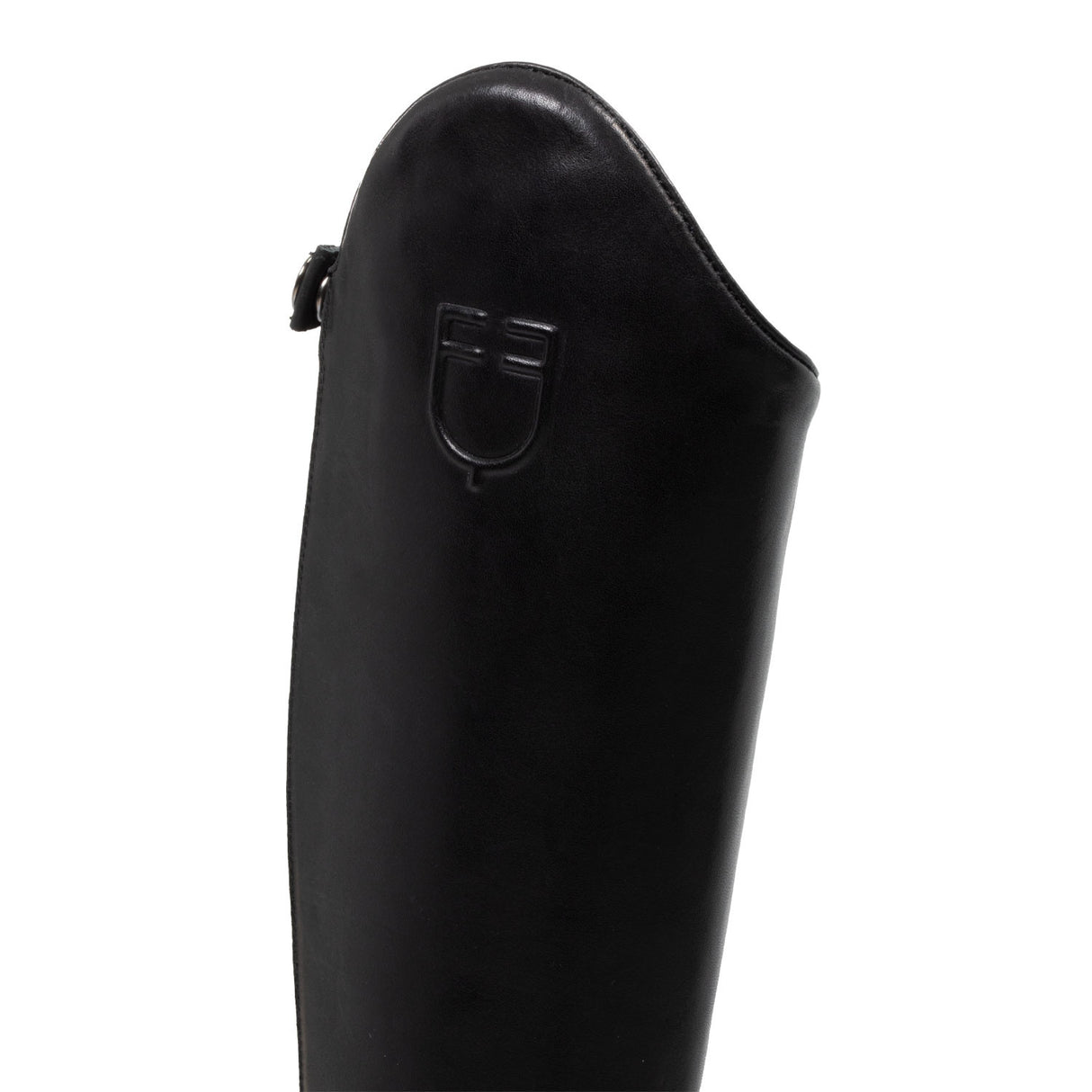 Neptune unisex leather boots with rear zipper