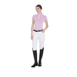 Equestro Women's Slim Fit Technical Training Polo Shirt