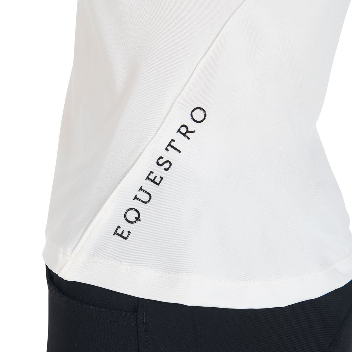 Equestro Women's Slim Fit Technical Training Polo Shirt