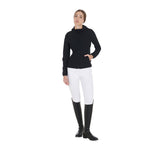 Women's down jacket in technical blend