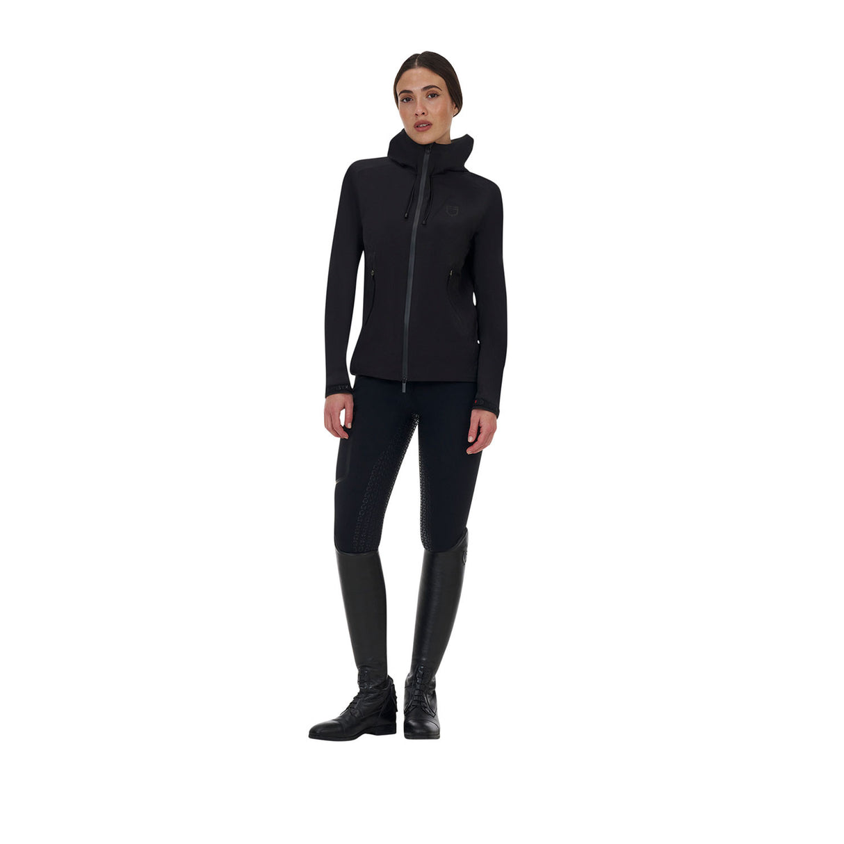 Equestro Ridertechnology women's waterproof shell jacket zip