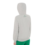 Equestro Women's Hoodie With Zip And Sponge Logo