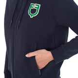 Equestro Women's Hoodie With Zip And Sponge Logo
