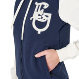 Women's EQ two tone hoodie with front zip