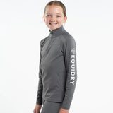 EQUIDRY Children's Water Repellent Base Layer #colour_grey-white