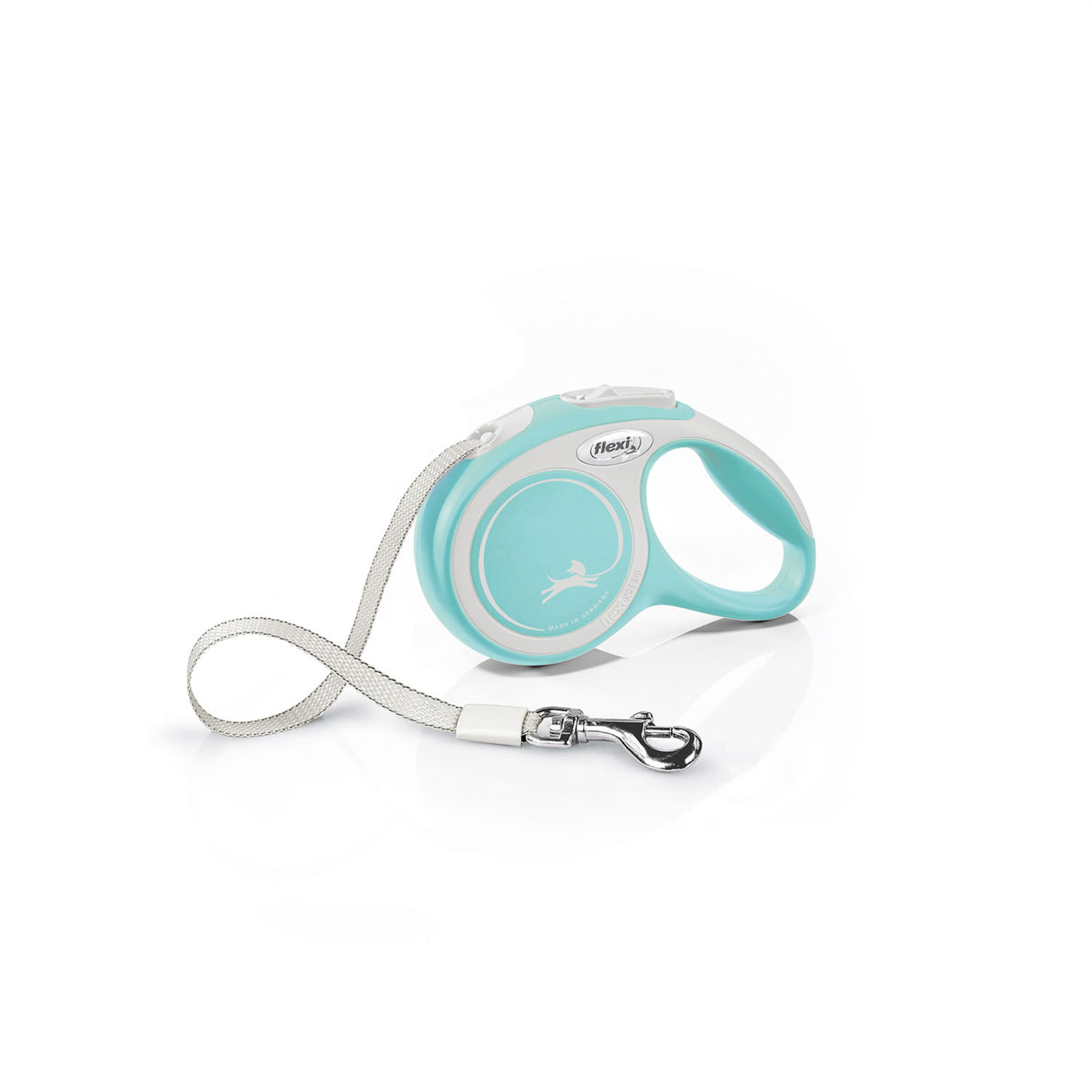 Flexi New Comfort Tape Dog Lead #colour_light-blue