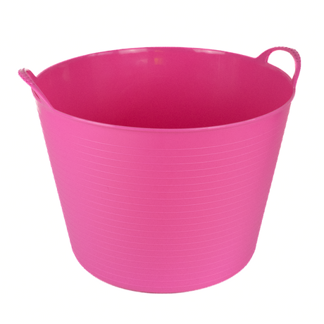 GS Equestrian & Country Flexible Tub 40L #colour_pink