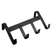 GS Equestrian & Country 4 Hook Metal Bridle Hook #colour_black