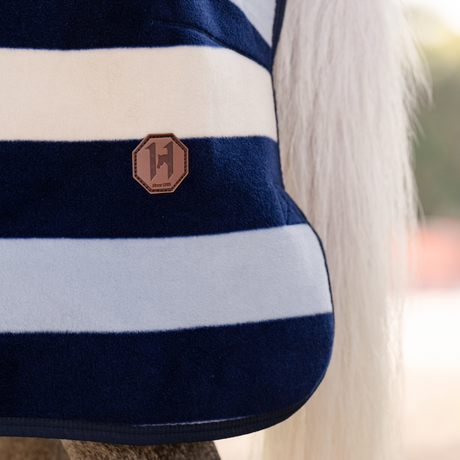 Horseware Ireland Newmarket Pony Fleece Cooler #colour_witney-navy